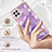 Silicone Candy Rubber Gel Fashionable Pattern Soft Case Cover Y05B for Samsung Galaxy A22 4G