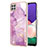 Silicone Candy Rubber Gel Fashionable Pattern Soft Case Cover Y05B for Samsung Galaxy A22s 5G Clove Purple