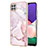 Silicone Candy Rubber Gel Fashionable Pattern Soft Case Cover Y05B for Samsung Galaxy A22s 5G Pink