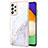 Silicone Candy Rubber Gel Fashionable Pattern Soft Case Cover Y05B for Samsung Galaxy A52s 5G White
