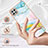 Silicone Candy Rubber Gel Fashionable Pattern Soft Case Cover Y05B for Samsung Galaxy F42 5G