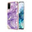 Silicone Candy Rubber Gel Fashionable Pattern Soft Case Cover Y05B for Samsung Galaxy S20 5G Purple