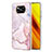 Silicone Candy Rubber Gel Fashionable Pattern Soft Case Cover Y05B for Xiaomi Poco X3 NFC Pink