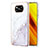 Silicone Candy Rubber Gel Fashionable Pattern Soft Case Cover Y05B for Xiaomi Poco X3 NFC White