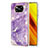 Silicone Candy Rubber Gel Fashionable Pattern Soft Case Cover Y05B for Xiaomi Poco X3 Pro Purple