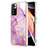 Silicone Candy Rubber Gel Fashionable Pattern Soft Case Cover Y05B for Xiaomi Poco X4 NFC Clove Purple