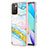 Silicone Candy Rubber Gel Fashionable Pattern Soft Case Cover Y05B for Xiaomi Redmi 10 (2022) Colorful