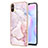 Silicone Candy Rubber Gel Fashionable Pattern Soft Case Cover Y05B for Xiaomi Redmi 9i Pink