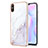 Silicone Candy Rubber Gel Fashionable Pattern Soft Case Cover Y05B for Xiaomi Redmi 9i White