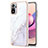 Silicone Candy Rubber Gel Fashionable Pattern Soft Case Cover Y05B for Xiaomi Redmi Note 10 4G