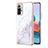 Silicone Candy Rubber Gel Fashionable Pattern Soft Case Cover Y05B for Xiaomi Redmi Note 10 Pro 4G White