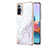 Silicone Candy Rubber Gel Fashionable Pattern Soft Case Cover Y05B for Xiaomi Redmi Note 10 Pro Max White