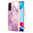 Silicone Candy Rubber Gel Fashionable Pattern Soft Case Cover Y05B for Xiaomi Redmi Note 11 4G (2022) Clove Purple