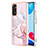 Silicone Candy Rubber Gel Fashionable Pattern Soft Case Cover Y05B for Xiaomi Redmi Note 11S 4G Pink