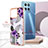 Silicone Candy Rubber Gel Fashionable Pattern Soft Case Cover Y06B for Huawei Honor X8 5G