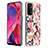 Silicone Candy Rubber Gel Fashionable Pattern Soft Case Cover Y06B for Oppo A74 5G