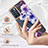 Silicone Candy Rubber Gel Fashionable Pattern Soft Case Cover Y06B for Oppo Reno6 5G