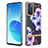 Silicone Candy Rubber Gel Fashionable Pattern Soft Case Cover Y06B for Oppo Reno6 5G