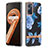 Silicone Candy Rubber Gel Fashionable Pattern Soft Case Cover Y06B for Realme 9i 4G Blue