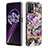 Silicone Candy Rubber Gel Fashionable Pattern Soft Case Cover Y06B for Realme Narzo 50 Pro 5G Clove Purple