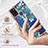 Silicone Candy Rubber Gel Fashionable Pattern Soft Case Cover Y06B for Samsung Galaxy A21s