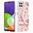 Silicone Candy Rubber Gel Fashionable Pattern Soft Case Cover Y06B for Samsung Galaxy A22 4G