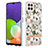 Silicone Candy Rubber Gel Fashionable Pattern Soft Case Cover Y06B for Samsung Galaxy A22 4G