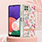 Silicone Candy Rubber Gel Fashionable Pattern Soft Case Cover Y06B for Samsung Galaxy A22 5G