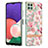 Silicone Candy Rubber Gel Fashionable Pattern Soft Case Cover Y06B for Samsung Galaxy A22s 5G Pink