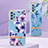 Silicone Candy Rubber Gel Fashionable Pattern Soft Case Cover Y06B for Samsung Galaxy A52 4G