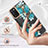 Silicone Candy Rubber Gel Fashionable Pattern Soft Case Cover Y06B for Samsung Galaxy M02s