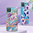 Silicone Candy Rubber Gel Fashionable Pattern Soft Case Cover Y06B for Samsung Galaxy M12