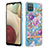 Silicone Candy Rubber Gel Fashionable Pattern Soft Case Cover Y06B for Samsung Galaxy M12