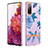 Silicone Candy Rubber Gel Fashionable Pattern Soft Case Cover Y06B for Samsung Galaxy S20 FE 5G Blue