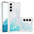 Silicone Candy Rubber Gel Fashionable Pattern Soft Case Cover Y06B for Samsung Galaxy S21 5G