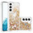 Silicone Candy Rubber Gel Fashionable Pattern Soft Case Cover Y06B for Samsung Galaxy S21 FE 5G