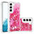 Silicone Candy Rubber Gel Fashionable Pattern Soft Case Cover Y06B for Samsung Galaxy S21 FE 5G