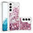 Silicone Candy Rubber Gel Fashionable Pattern Soft Case Cover Y06B for Samsung Galaxy S22 5G