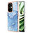 Silicone Candy Rubber Gel Fashionable Pattern Soft Case Cover Y07B for OnePlus Nord CE 3 5G Blue