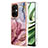 Silicone Candy Rubber Gel Fashionable Pattern Soft Case Cover Y07B for Oppo K11x 5G