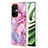 Silicone Candy Rubber Gel Fashionable Pattern Soft Case Cover Y07B for Oppo K11x 5G