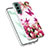 Silicone Candy Rubber Gel Fashionable Pattern Soft Case Cover Y07B for Samsung Galaxy S21 5G