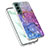 Silicone Candy Rubber Gel Fashionable Pattern Soft Case Cover Y07B for Samsung Galaxy S21 5G Purple