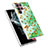 Silicone Candy Rubber Gel Fashionable Pattern Soft Case Cover Y07B for Samsung Galaxy S21 Ultra 5G Green