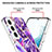 Silicone Candy Rubber Gel Fashionable Pattern Soft Case Cover Y08B for Samsung Galaxy S21 5G