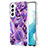 Silicone Candy Rubber Gel Fashionable Pattern Soft Case Cover Y08B for Samsung Galaxy S21 Plus 5G