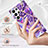 Silicone Candy Rubber Gel Fashionable Pattern Soft Case Cover Y08B for Samsung Galaxy S24 Ultra 5G