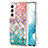 Silicone Candy Rubber Gel Fashionable Pattern Soft Case Cover Y10B for Samsung Galaxy S22 5G