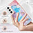 Silicone Candy Rubber Gel Fashionable Pattern Soft Case Cover Y10B for Samsung Galaxy S22 5G