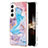 Silicone Candy Rubber Gel Fashionable Pattern Soft Case Cover Y10B for Samsung Galaxy S24 5G